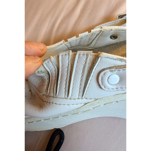 Dr Scholls AIR cradle White clogs Sz 7 Slip On Strap Gel Insoles Like Crocs shoe - Picture 11 of 11